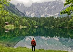 Beate am Fusine - See