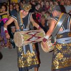 Beating the Kendang drums