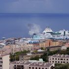 beau nuage sur le port