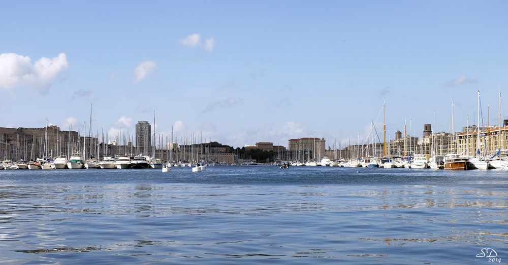 Beau temps sur le Vieux- Port