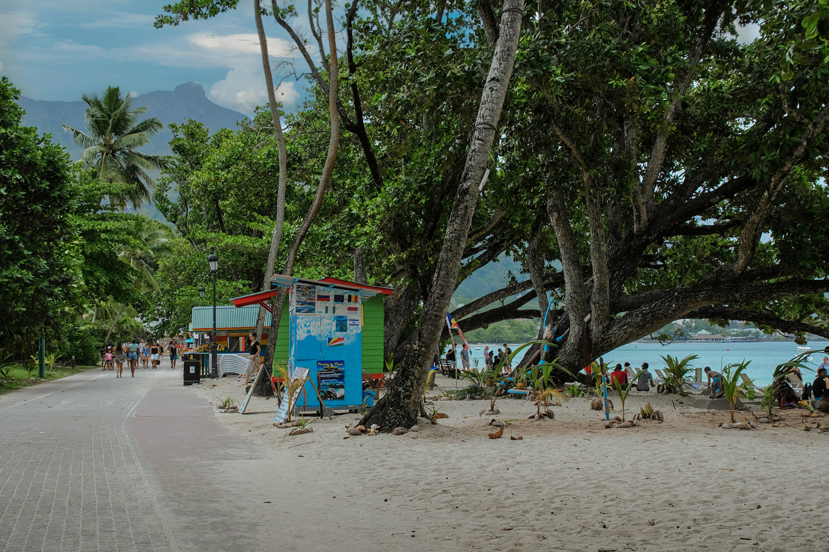 ...Beau Vallon Promenade...