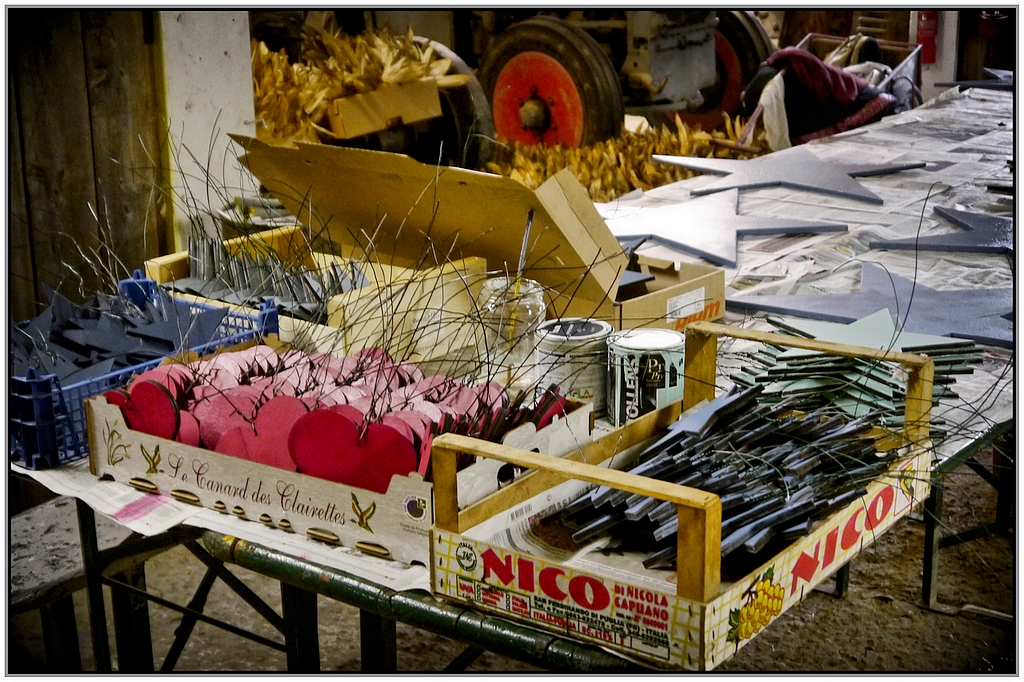 Beaucoup de coeurs pour fabriquer des étoiles