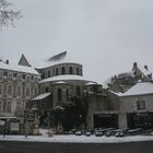 Beaugency sous la neige