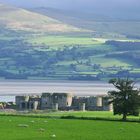 Beaumaris Castle auf der Insel Anglesey (Walisisch Ynys Môn)