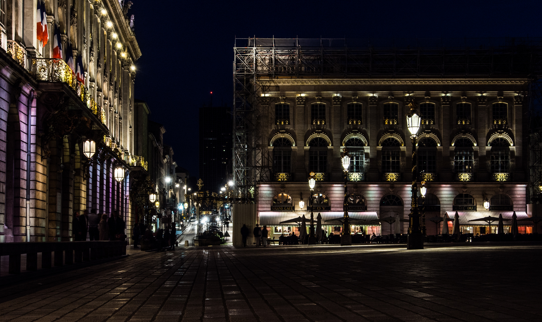 Beautés lumineuses de nuit