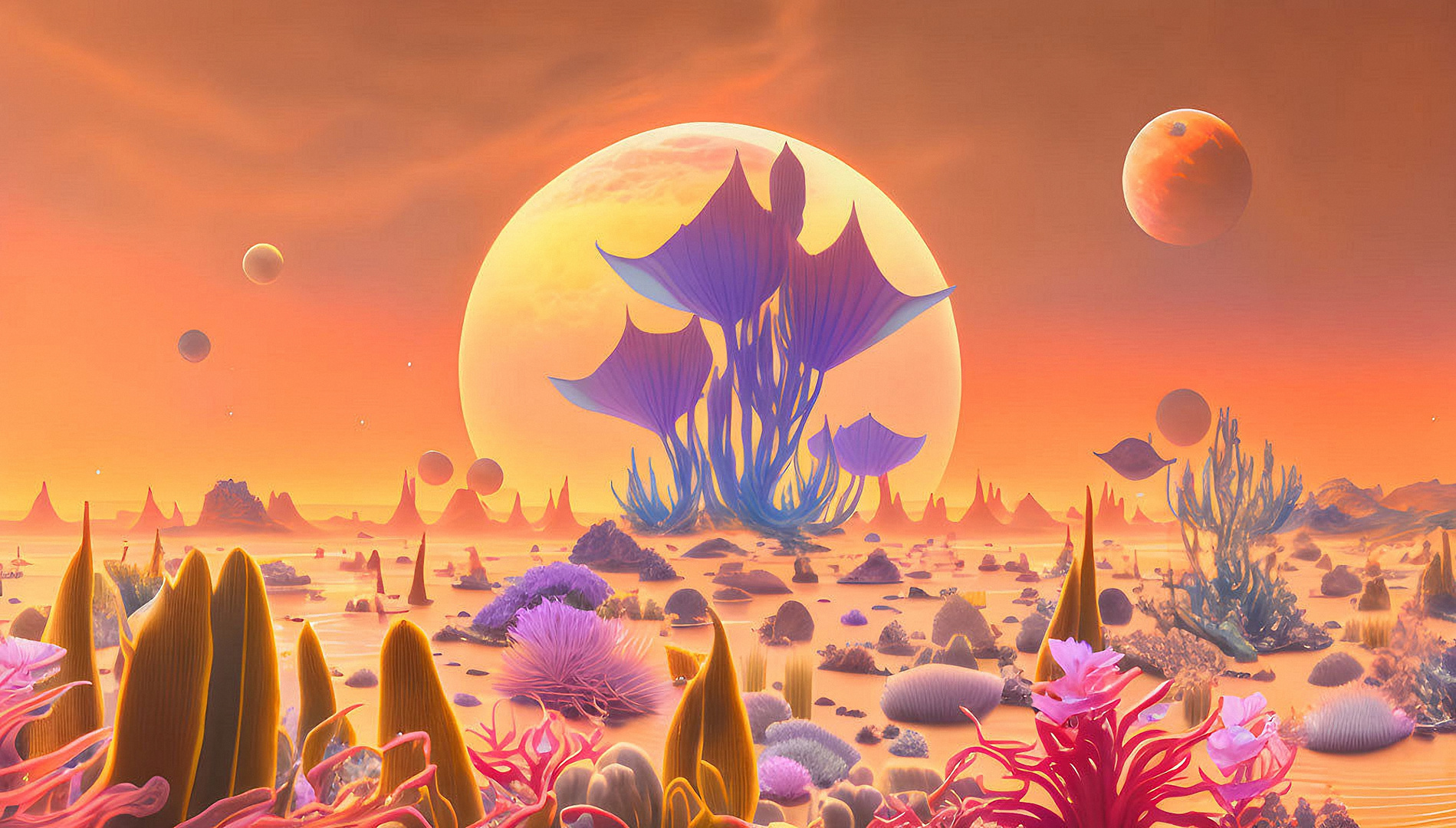 Beautiful Alien Landscape