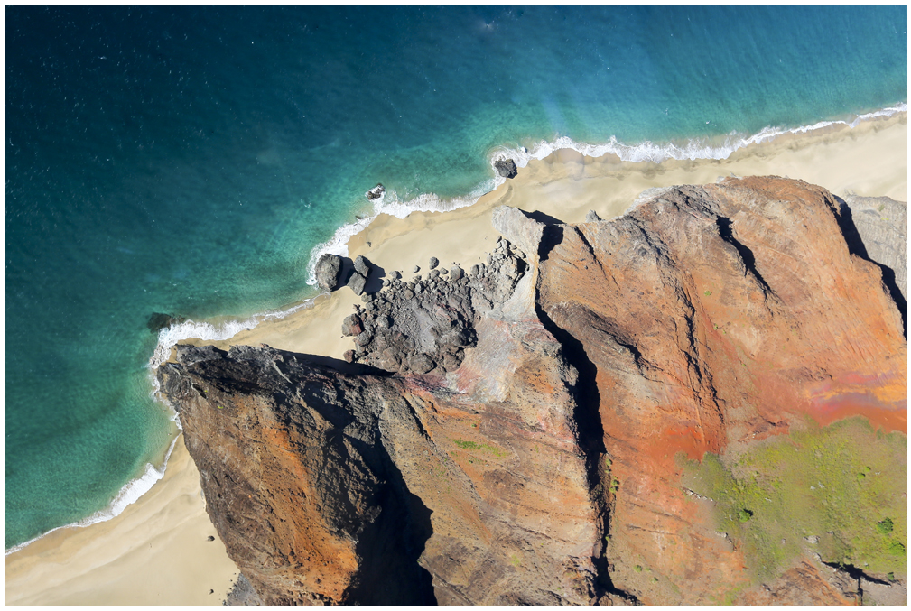 beautiful coastline of kauaii