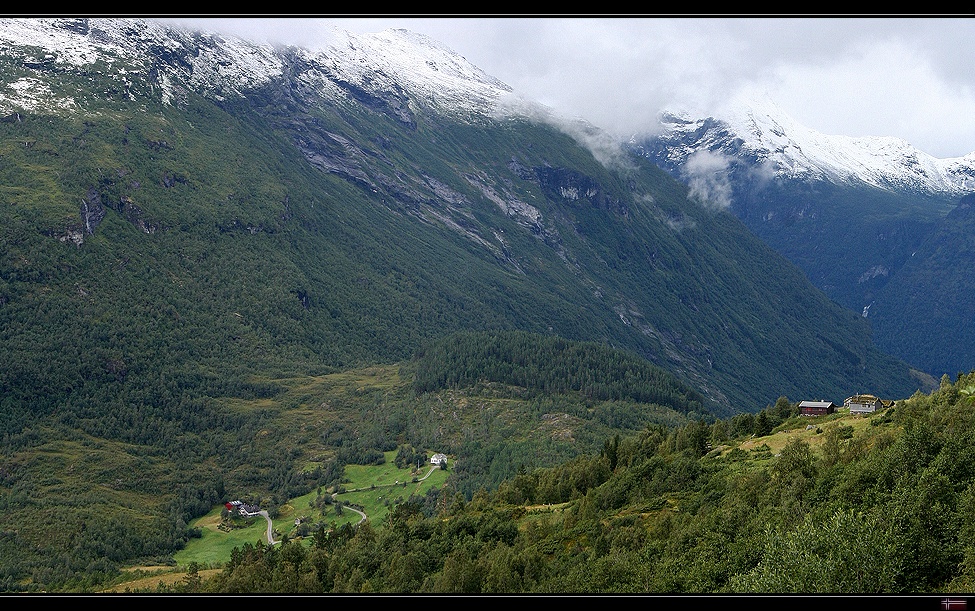 Beautiful Geiranger Valley