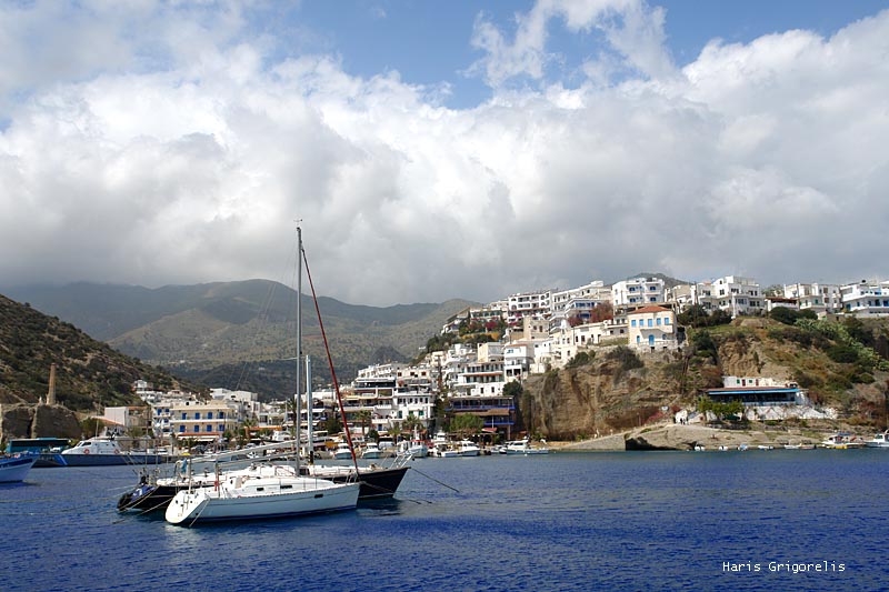 Beautiful Harbor in Southern Crete