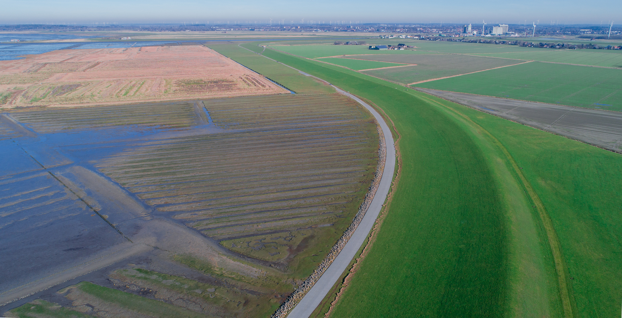 Beautiful landscape in Nordfriesland