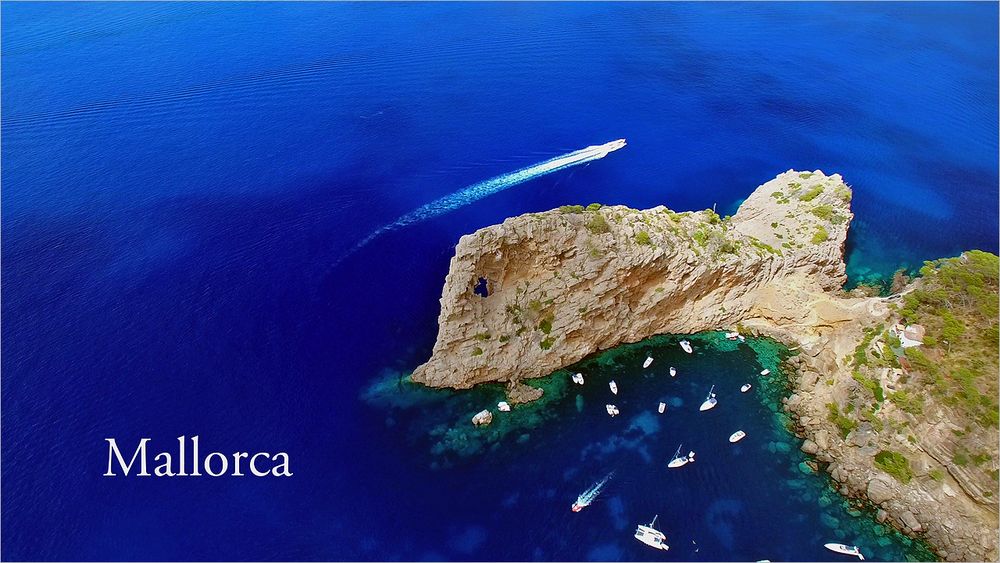 Beautiful Mallorca (Balearic Islands) AERIAL DRONE 4K VIDEO