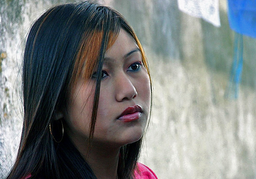 Beautiful Nepalese girl.....................Fortunately she is married already..............