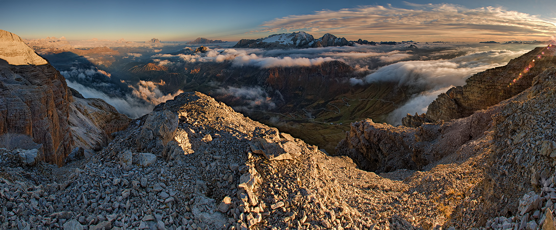 Beautiful places in the Dolomites