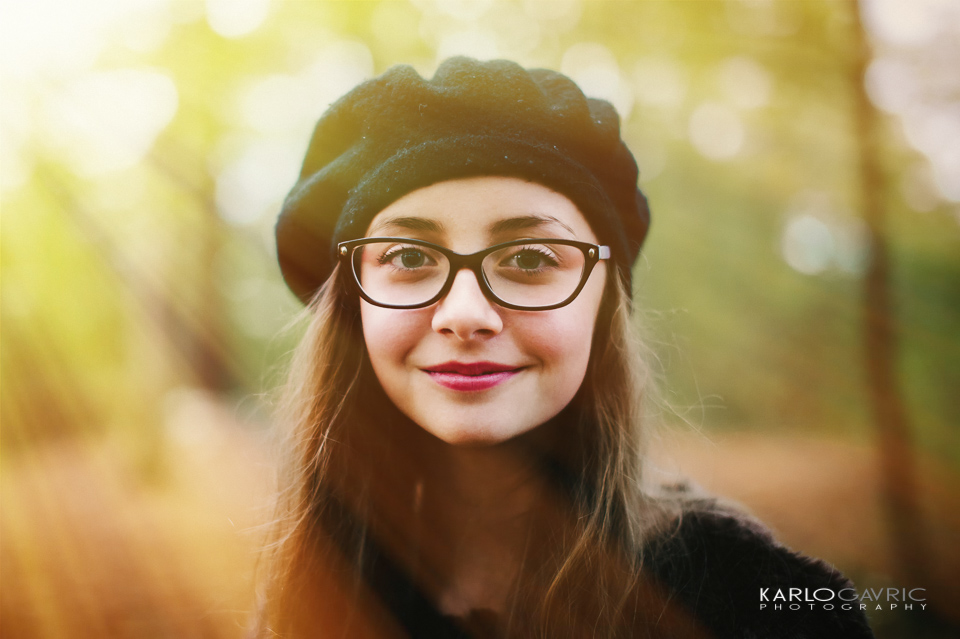 Beautiful Sun Rays portrait