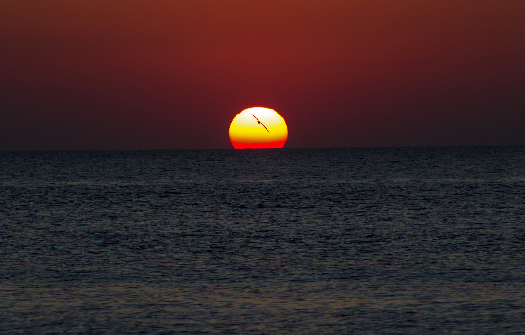 Beautiful sunset in Noordwijk