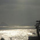 Beautiful view of the sea Playa Norte beach,Lima-Perù