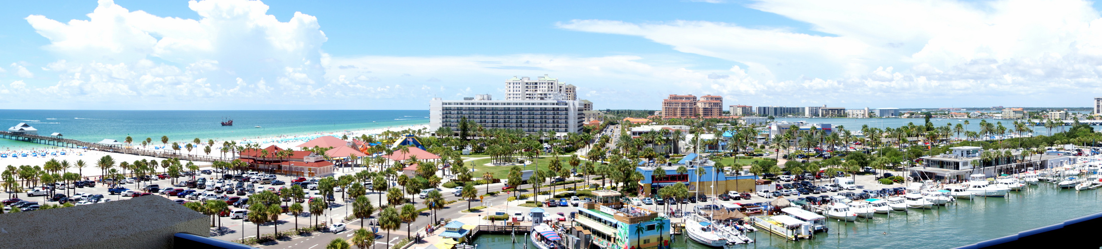 Beautiful View over Clearwater Beach