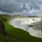 beautiful waterfall-Gullfoss