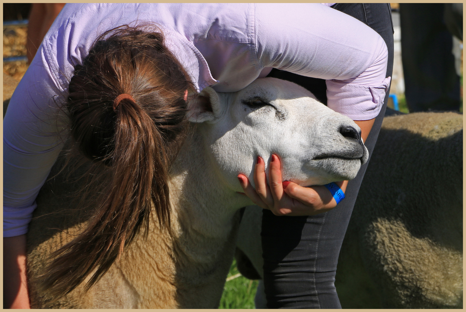 beauty contest at Reeth Show 2