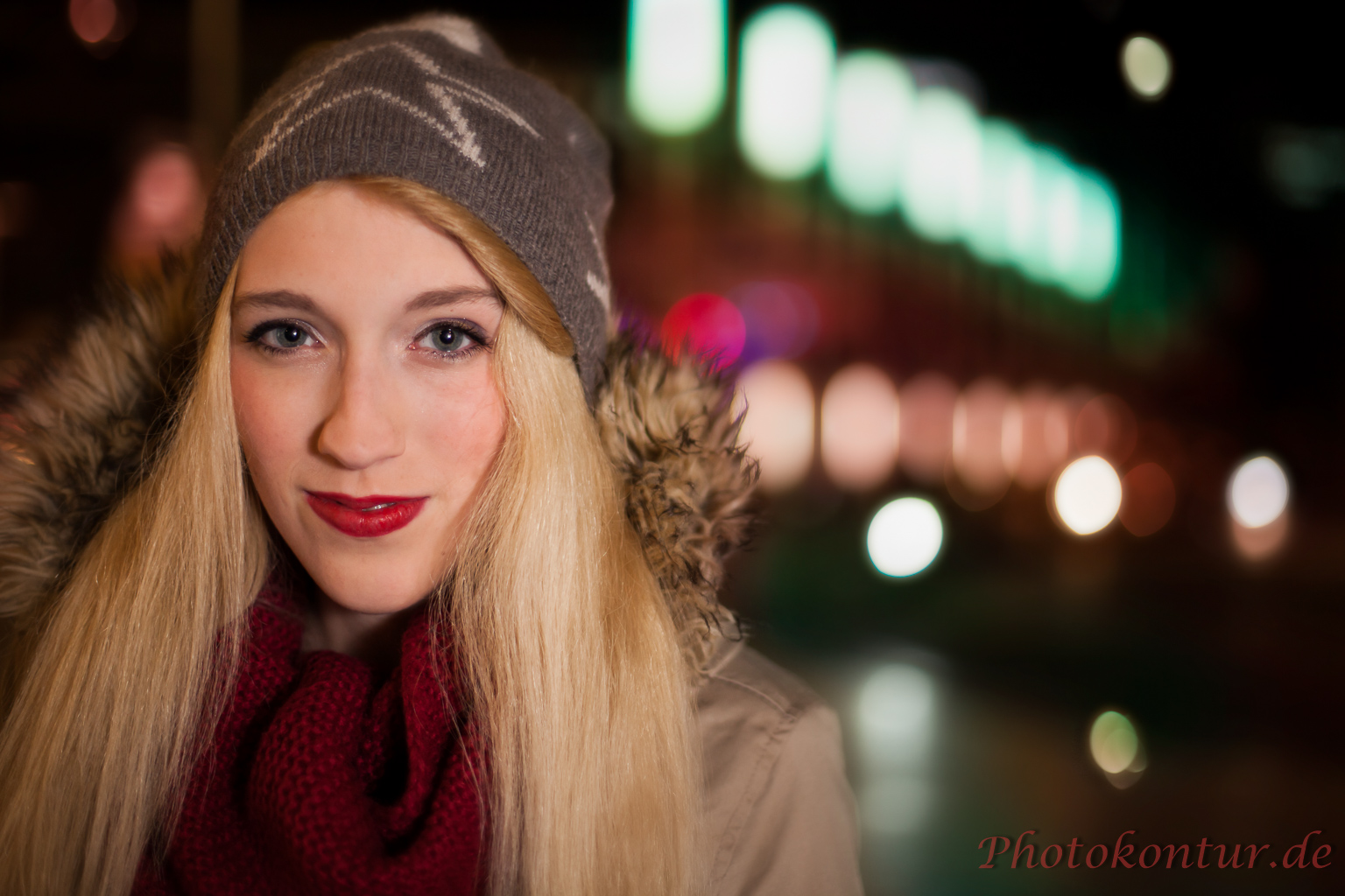 Beauty eyes and city lights - Portraitfotografie in Hannover