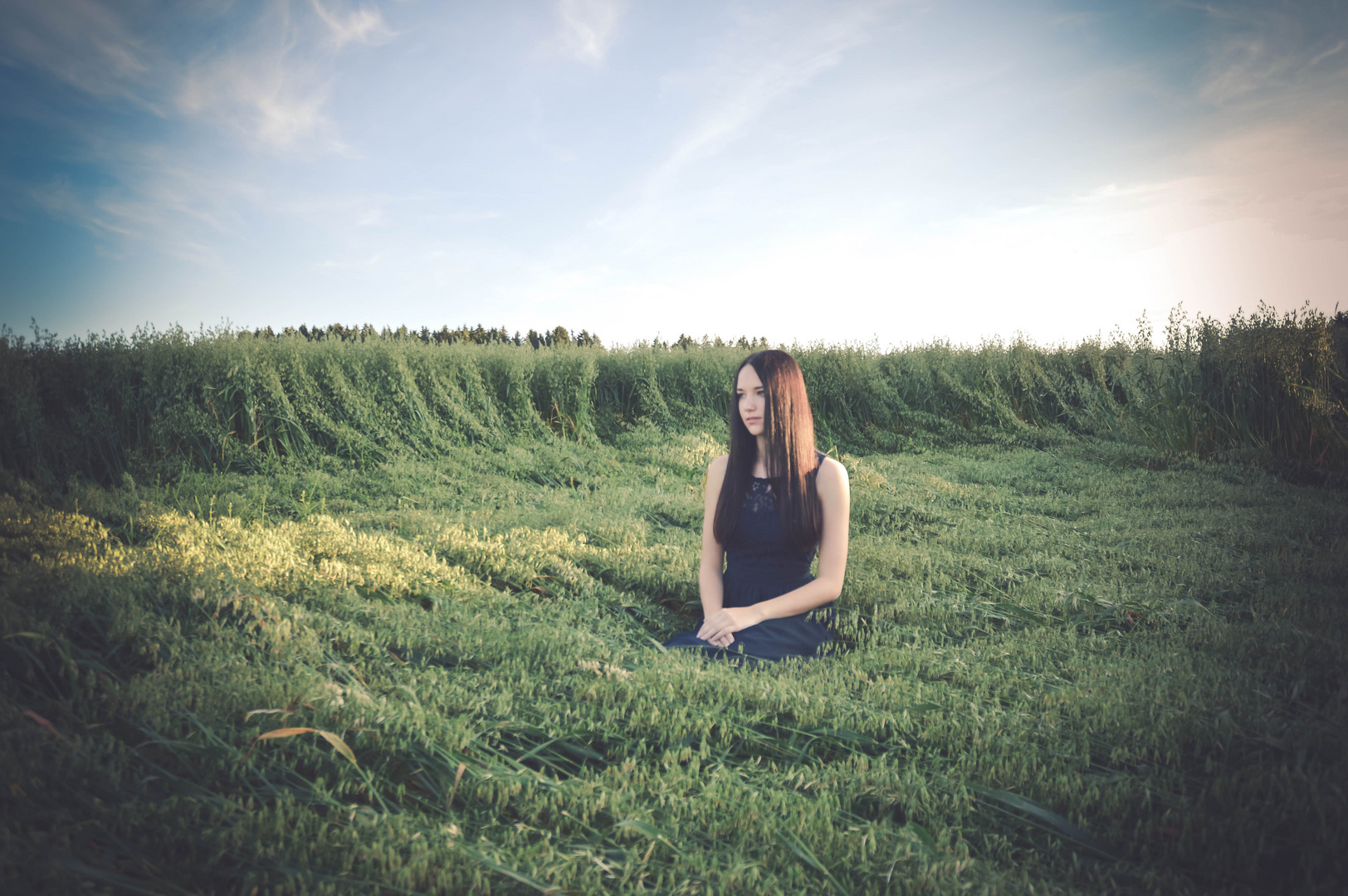 Beauty in the grain field II