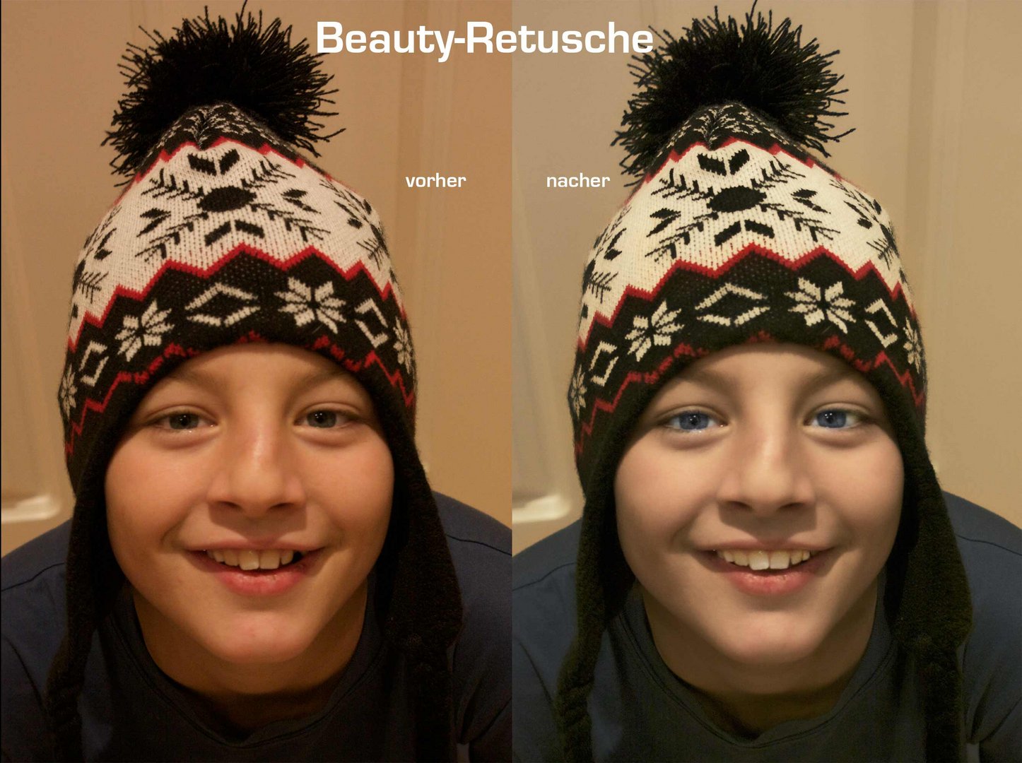 Beauty-Retusche