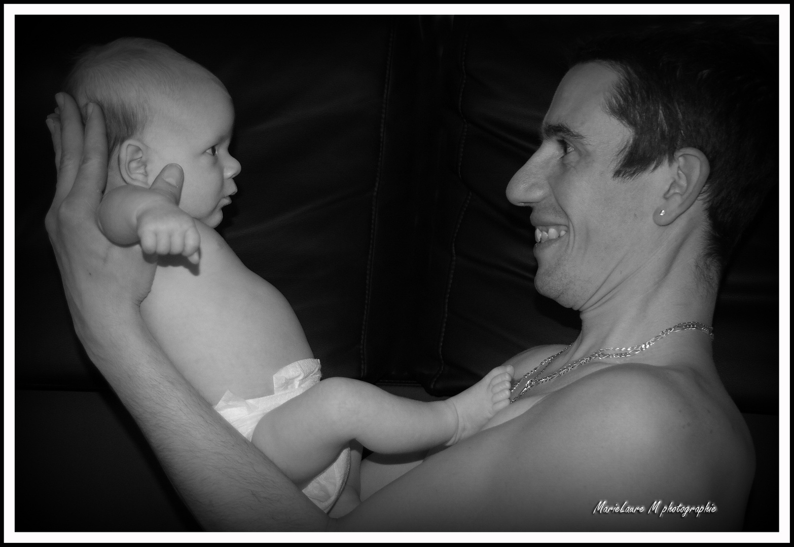 Bébé et papa