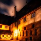 Bebenhausen - Innenhof bei Nacht