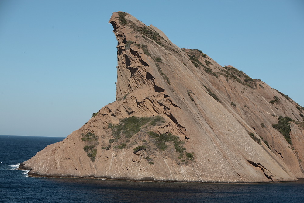 bec de l'aigle (la Ciotat depuis l'ile verte)