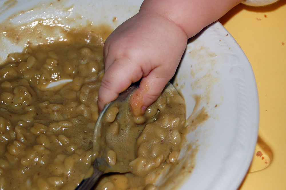 Beccata con la mani in pasta