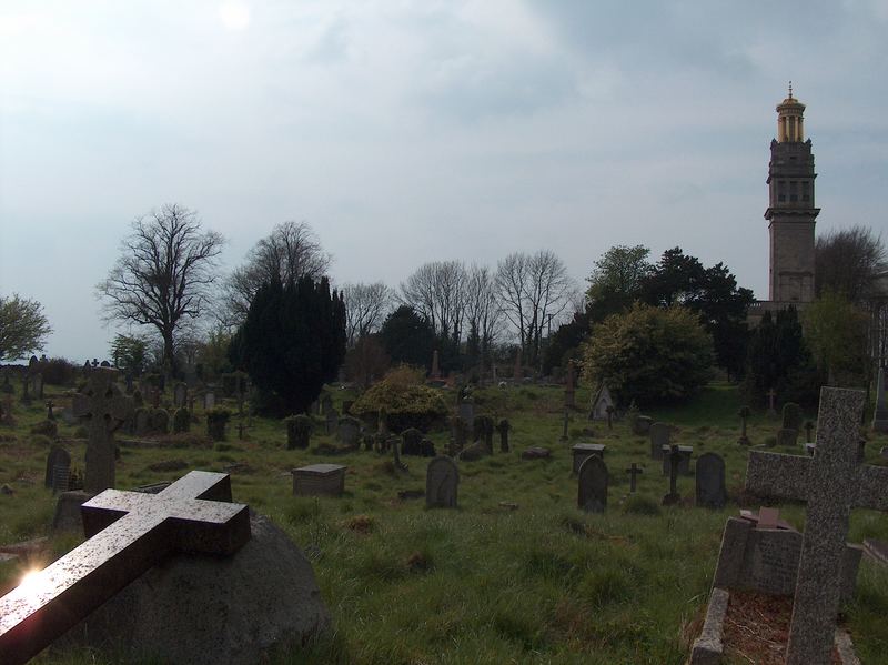 Beckford tower and cemetary