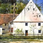 Beckmühle (Aquarell – ID)