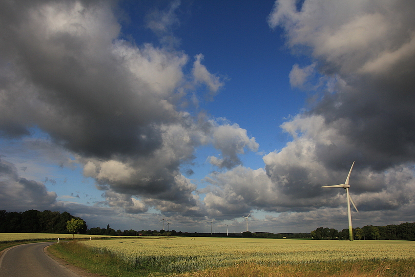 Beckum - Wolkenhimmel