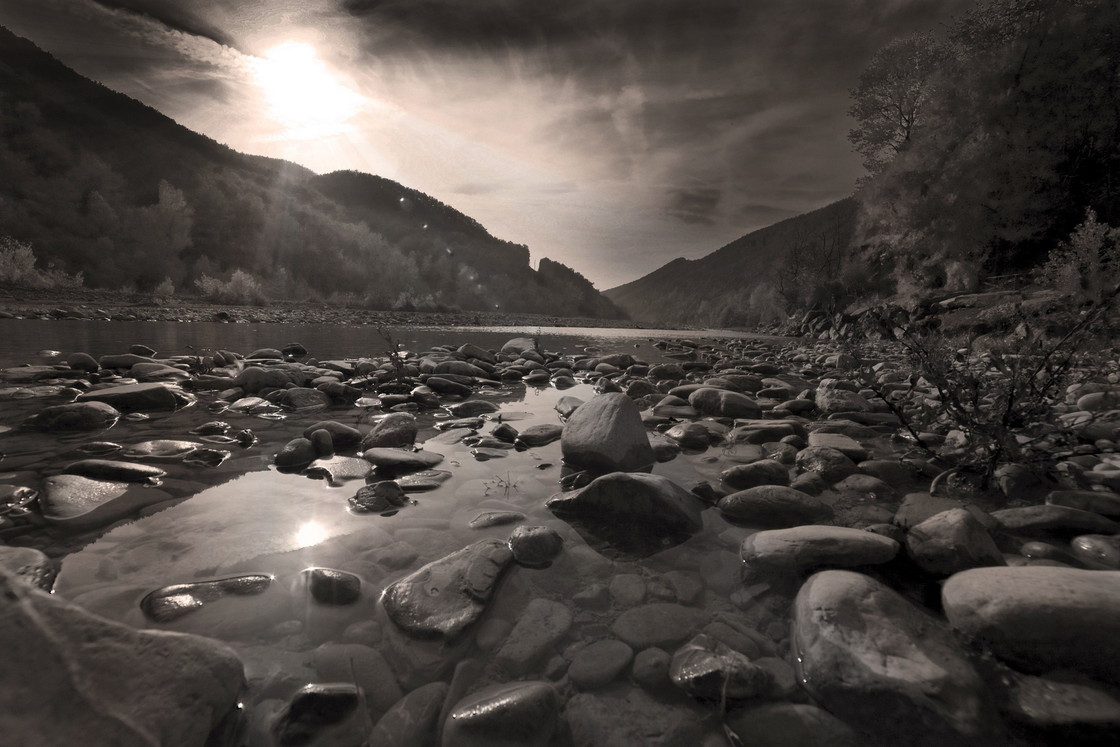 Bed of stoNes