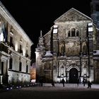 Úbeda nevada. Iglesia del Salvador