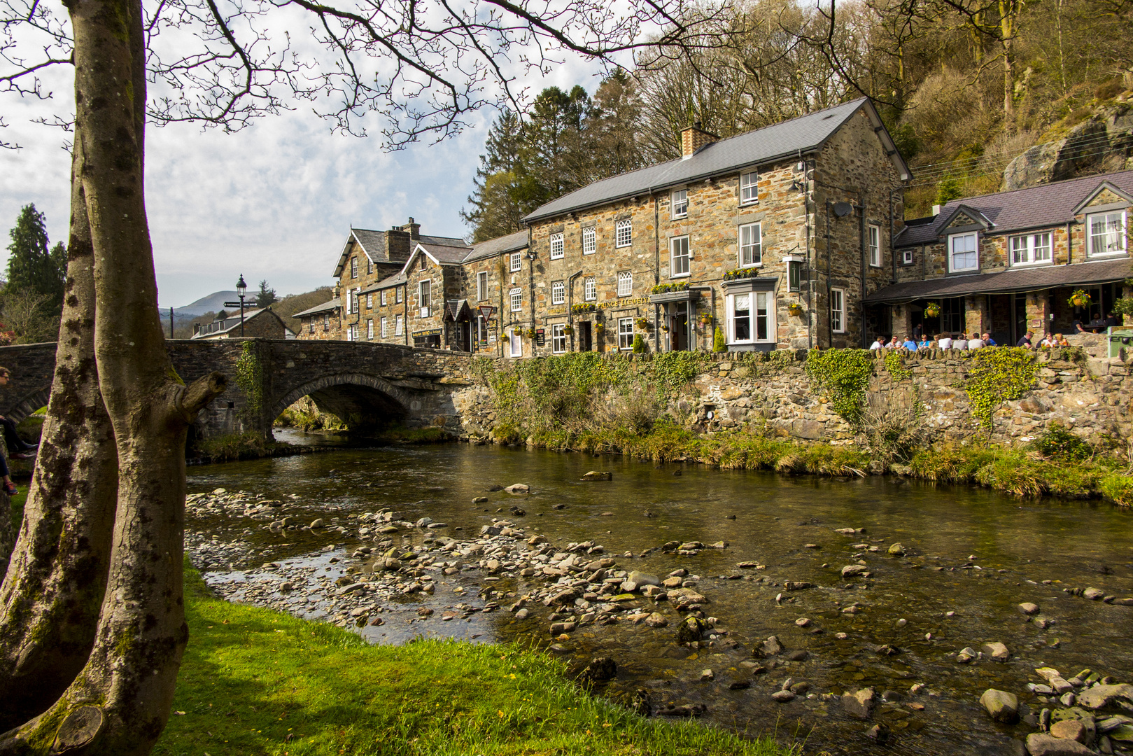 Beddgelert in Wales, UK