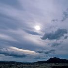 Bedeckter Himmel bei Surtshellir --- Island