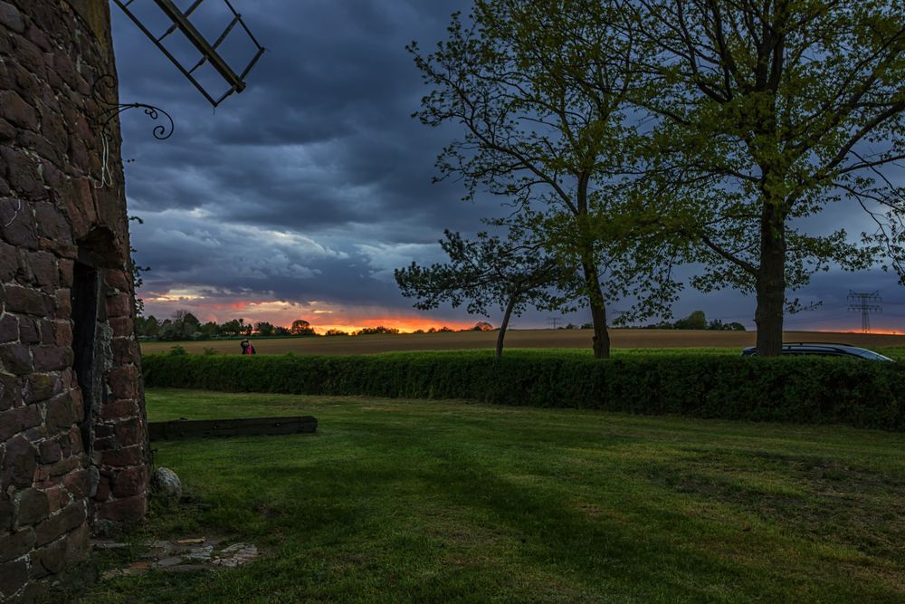 bedrohliche Wolken