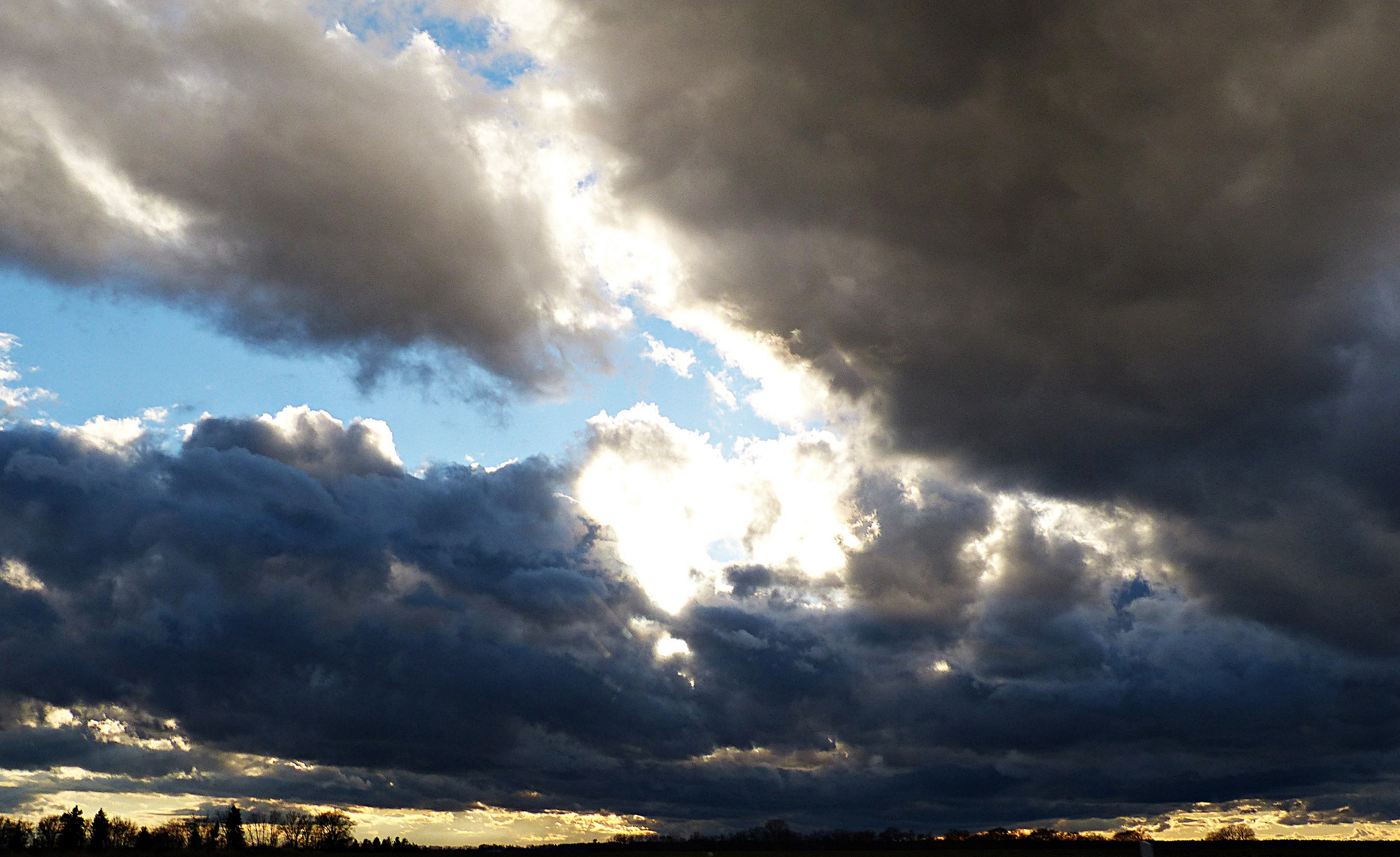 Bedrohliche Wolken