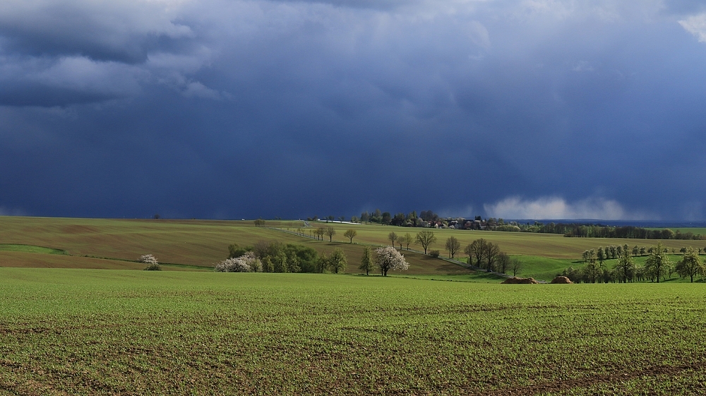 Bedrohliche Wolken