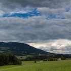 Bedrohliche Wolken beim Wandern