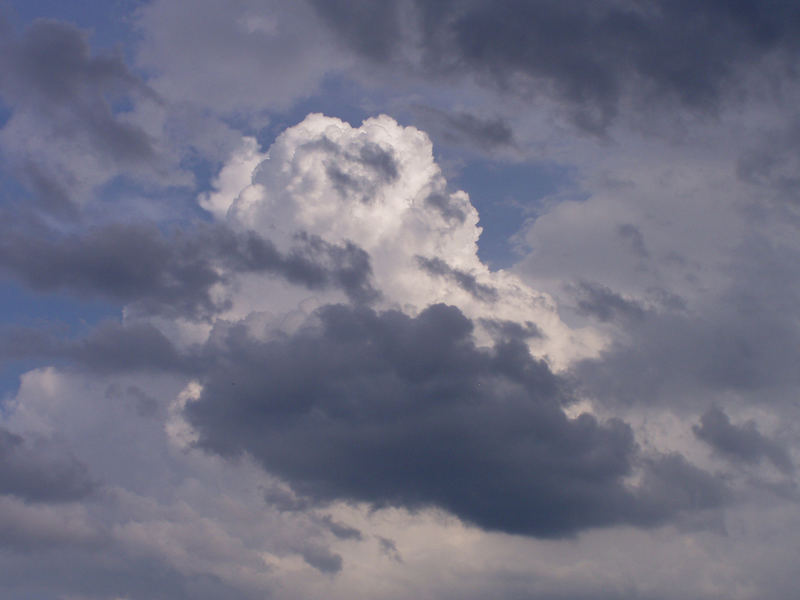 Bedrohliche Wolken