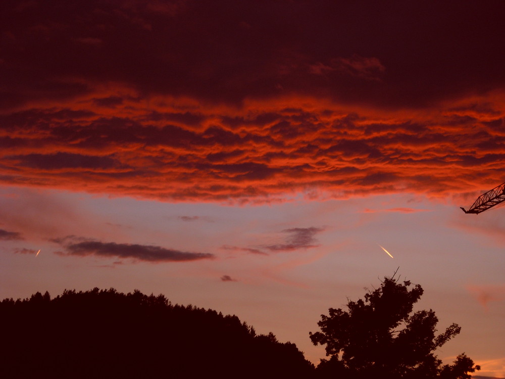 bedrohliche Wolkendecke