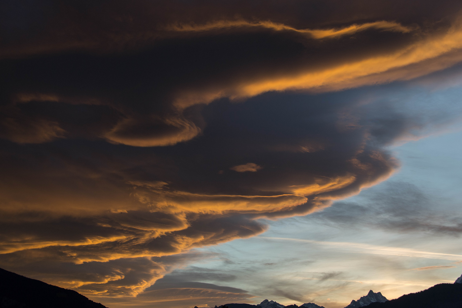 Bedrohliche Wolkenstimmung