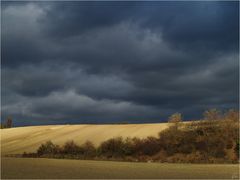 ...bedrohlicher Himmel...