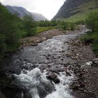 Bedrückt im Glen Coe