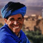 Beduine in Marokko bei Ouarzazate