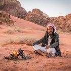 Beduine in Wadi Rum Jordanien