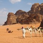 Beduinen im Wadi Rum