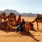 Beduinen im Wadi Rum